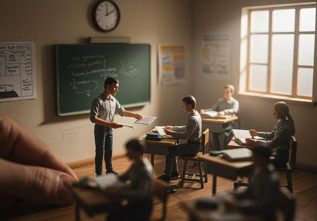 Class reminder system with automated notifications